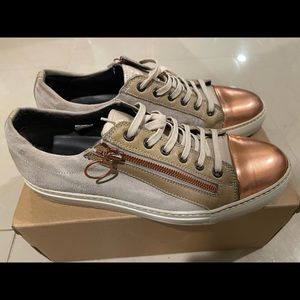 LANVIN Zipper Trainer Shoe (Sz 8 9 M)